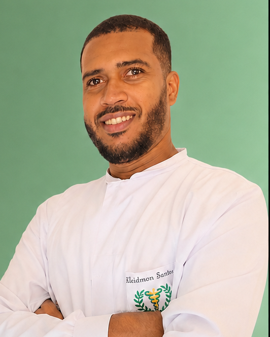 Retrato de Kleidmon Santos, Fisioterapia